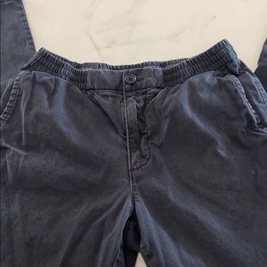 Black adjustable pants